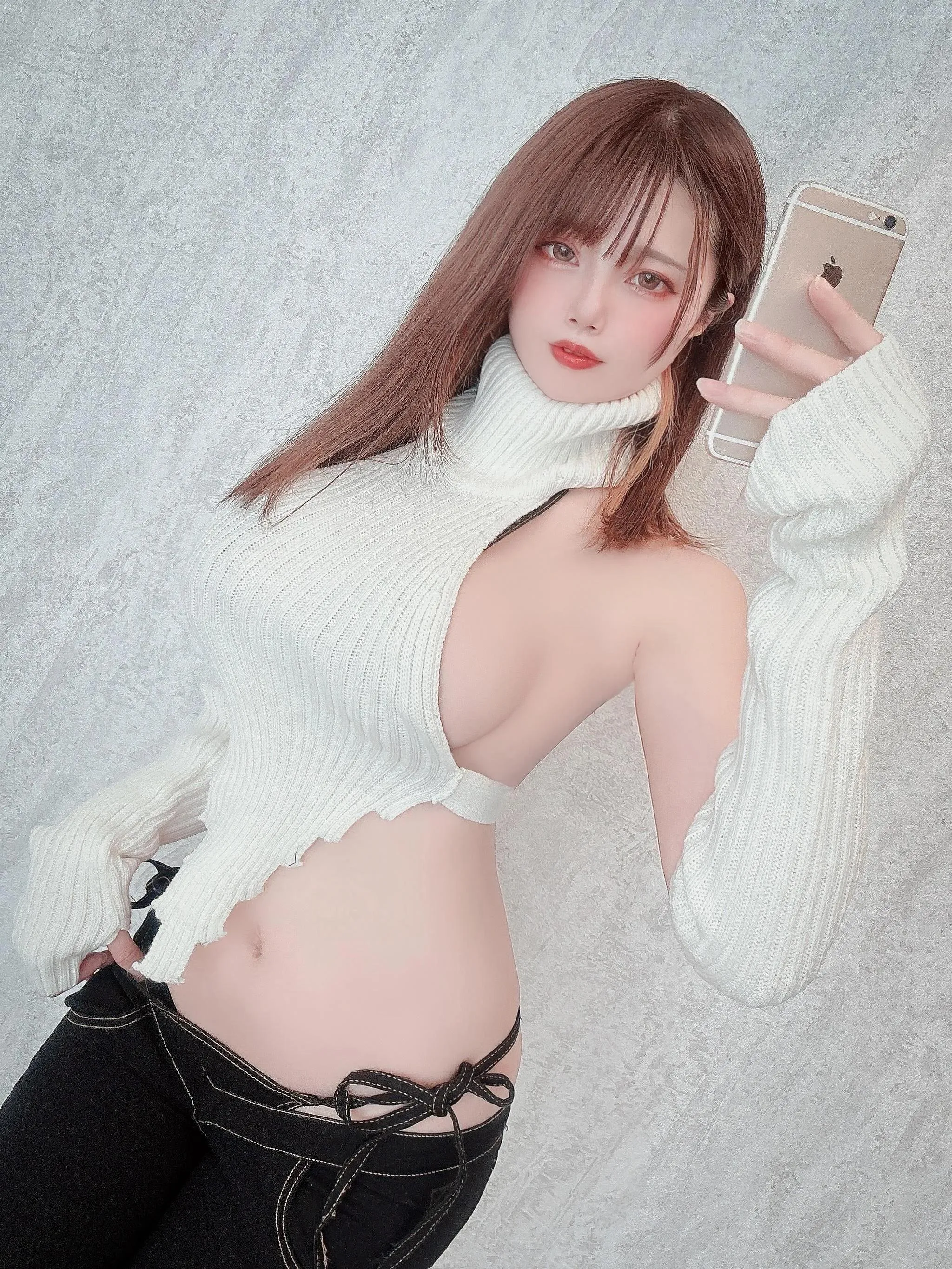 Uriうり – NO.026 Fantia2023-05月会员订阅合集-2023-05-21 白ニットちゃん8sheets [9P]插图7